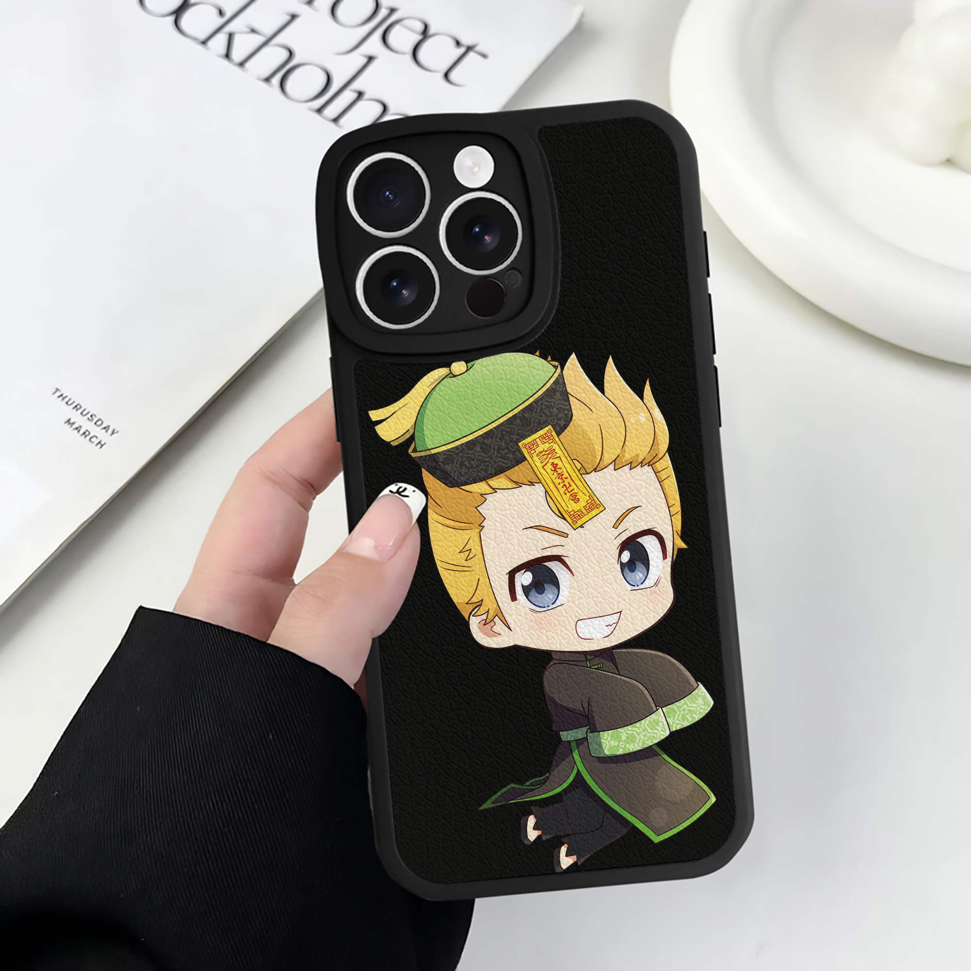 （画像用） 東京リベンジャーズ Tokyo Revengers 【iPhone 16シリーズ対応】シリコンスマホケース（レザー調） 材質：シリコン